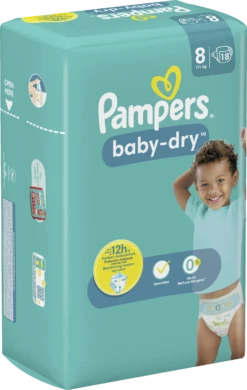 Alternative view of Pampers® Baby Dry Windeln Gr.8 (17+kg) Single Pack