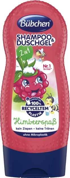 2in1 Shampoo & Duschgel Himbeerspaß