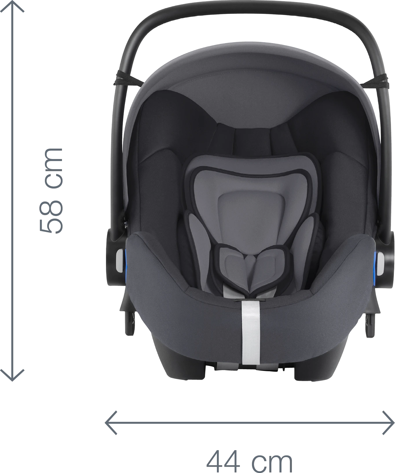 Britax Römer Babyschale "Baby-Safe 2 I-Size", Cosmos Black – Bild 5