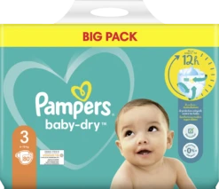 Pampers® Baby-Dry Windeln Größe 3 (6-10 Kg) Big Pack
