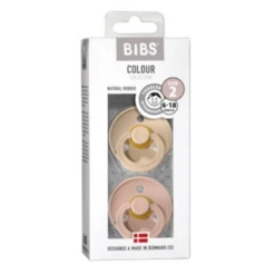 BIBS Schnuller Colour Vanilla/Blush, Größe 2