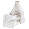 4-teilig Bett-Set Origami Beige