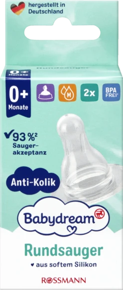 Trinksauger Gr. M 0+ Monate