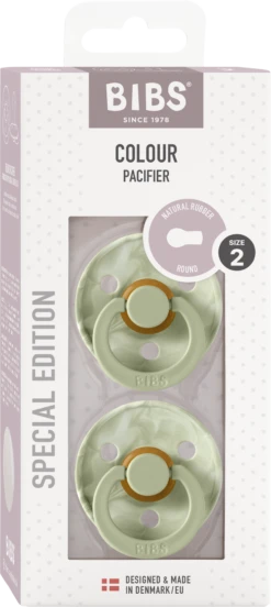 BIBS Schnuller Colour Tie Dye Sage/Ivory, Größe 2