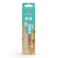 Bambus & Mais ZahnbĂĽrste FĂĽr Kinder Natur